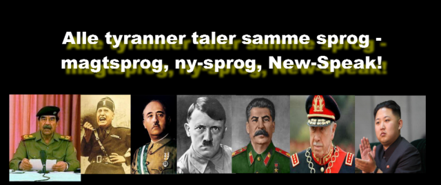 Alle tyranner taler samme sprog